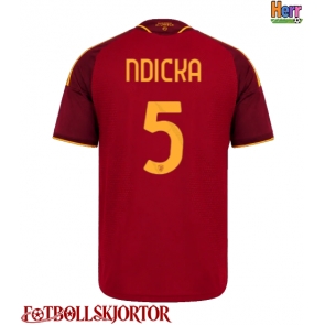 AS Roma Evan Ndicka #5 Hemmatröja 2026-27 Kortärmad